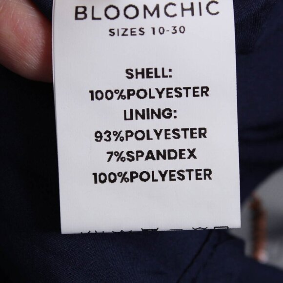 Bloomchic Embroidered Mesh Crochet Gathered Blouse - 14/16 1X - NWT - Picture 11 of 13